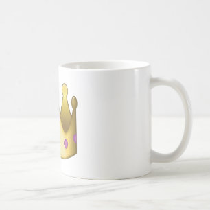 Caneca De Café Emoji da coroa