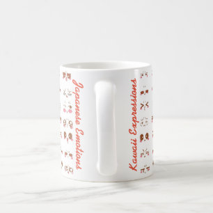 Caneca De Café Emoji de Kawaii