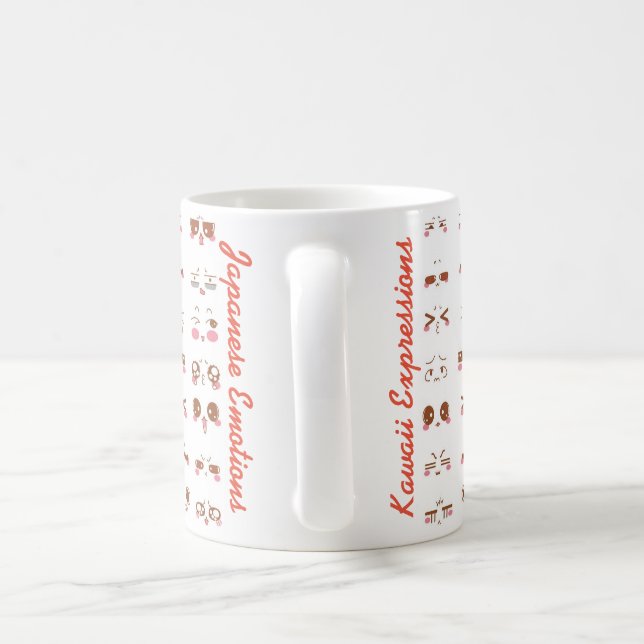 Caneca De Café Emoji de Kawaii (Alça)