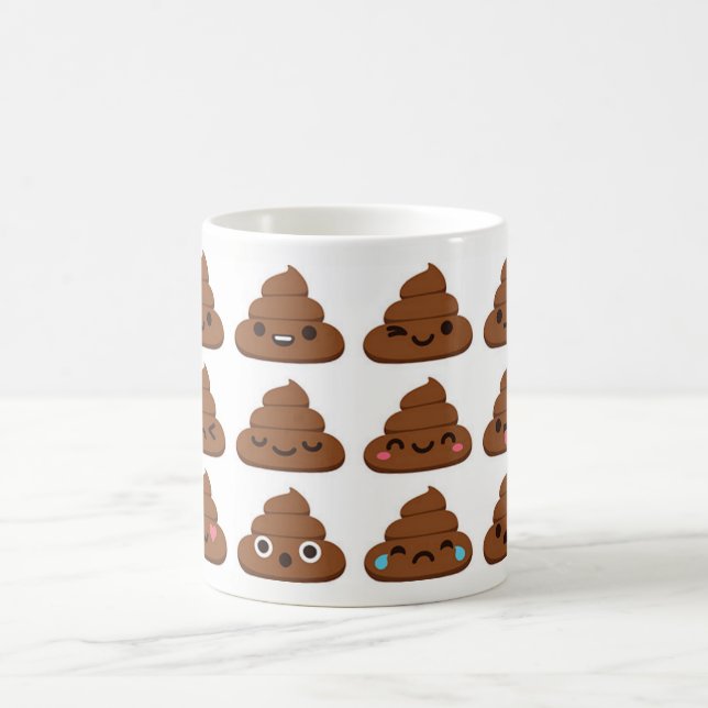 Caneca De Café Emoji do tombadilho (Centro)