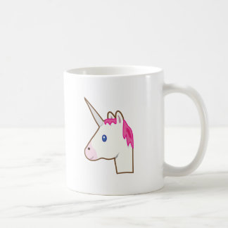 Caneca De Café Emoji do unicórnio