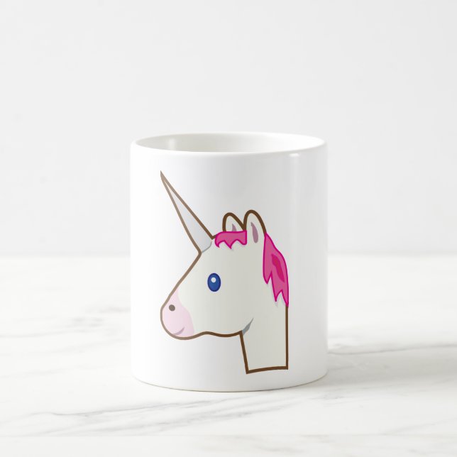Caneca De Café Emoji do unicórnio (Centro)