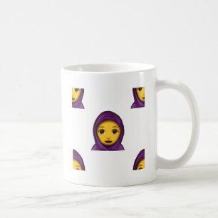 Caneca De Café emoji hajib
