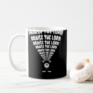 Caneca De Café Emoji Louvado Seja o Senhor