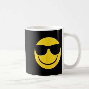 Caneca De Café Emoji Oficial Retrô Óculos de Sol Rosto Sorriso Am