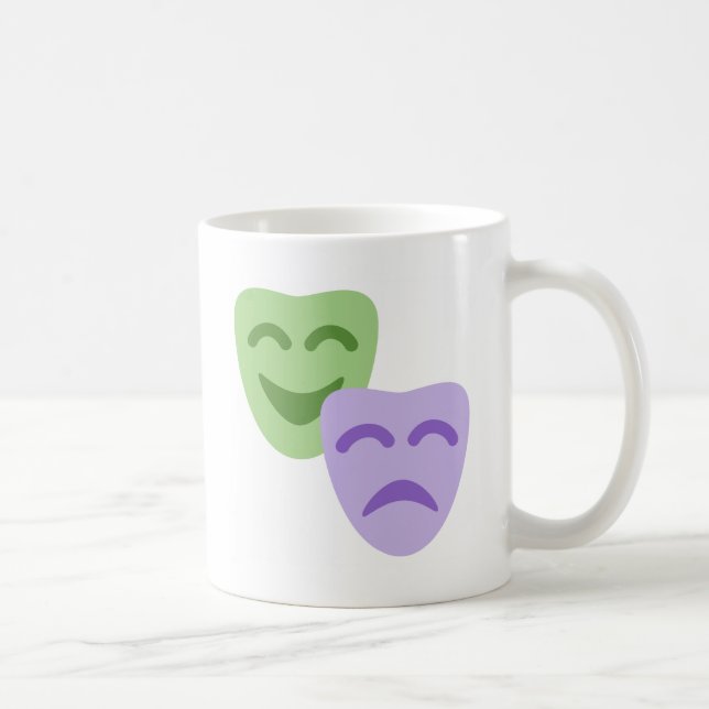 Caneca De Café Emoji Twitter - Drama Theater (Direita)