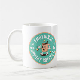 Caneca De Café Emotional Support Coffee Mug