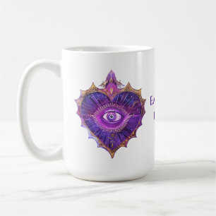 Caneca De Café Empates Unem Mug Cardíaco Sagrado