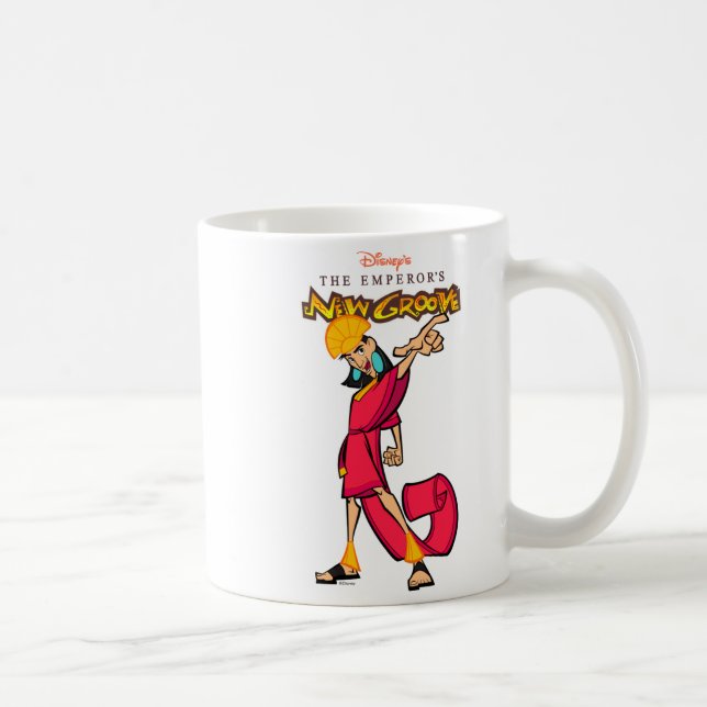 Caneca De Café Emperors New Groove Kuzco  (Direita)