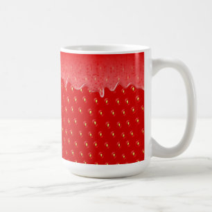 Caneca De Café Emperramento de Fruta líquida com textura de moran
