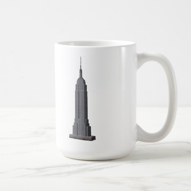 Caneca De Café Empire State Building: Nova Iorque: (Direita)