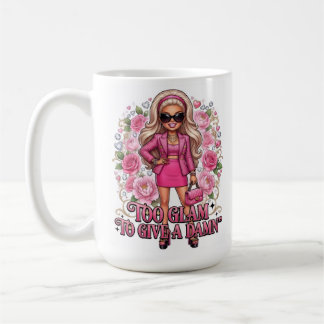 Caneca De Café empoderamento de mulheres glamorosas
