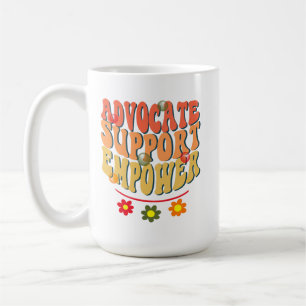 Caneca De Café Empoderamento de Suporte de Advocate