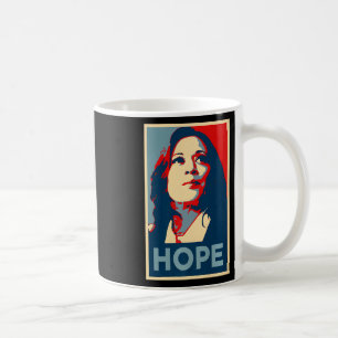 Caneca De Café Empower Hope Joy Kamala Harris Obama Poster 47th S