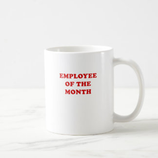 Caneca De Café Empregado do mês