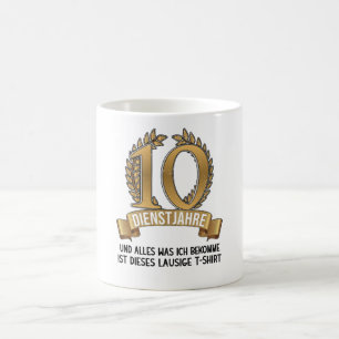 Caneca De Café Empresa Aniversário 25 Anos De Empresa De Funcion