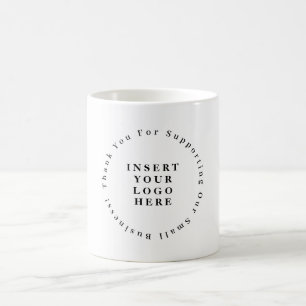 Caneca De Café Empresa Obrigado Por Apoiar Nossa Empresa