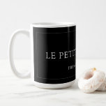 Caneca De Café Empresa Personalizada Black White Professional<br><div class="desc">Um design minimalista com seu nome comercial e linha de etiqueta. Quer você tenha essas para seu funcionarios ou como uma dádiva para sua clientela,  o simples design de texto representará sua empresa de forma magnífica.</div>