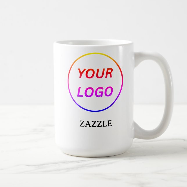 Caneca de Café Empresarial com Logotipo Personaliz (Direita)
