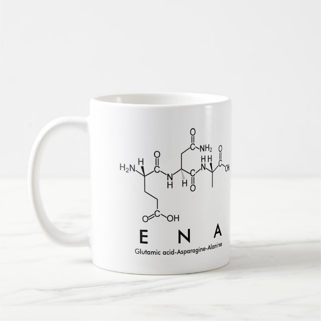 Caneca De Café Ena peptide (Esquerda)