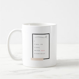 Caneca De Café Enamorando-se 