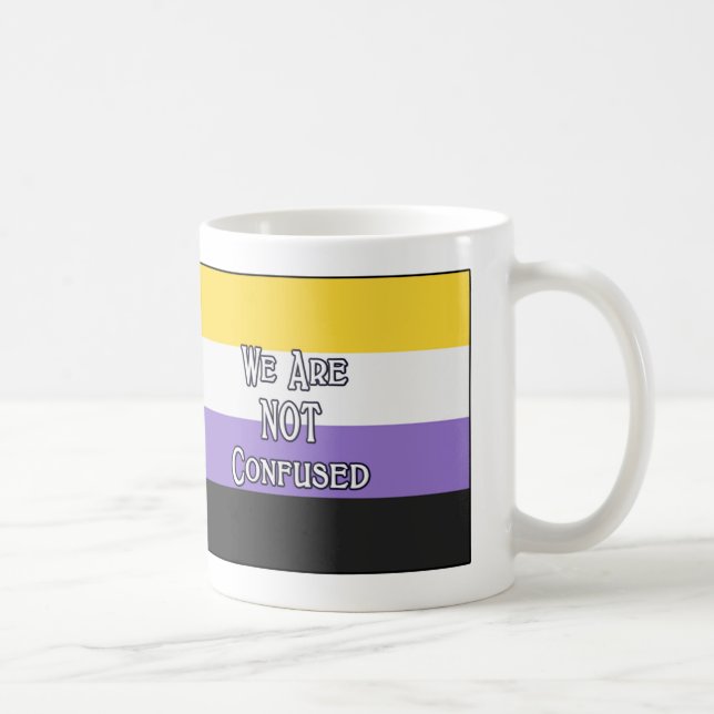 Caneca De Café Enby Somos... (Direita)