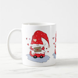 Caneca De Café Encantador Red Gnome Classic Mug