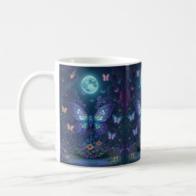Caneca De Café Encantando Fada Moonlit (Esquerda)