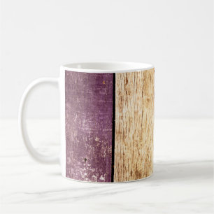 Caneca De Café Encerramento do antigo fundo de textura de madeira