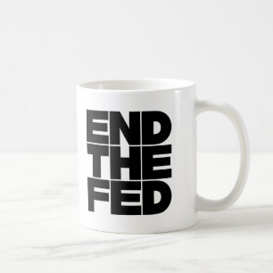 Caneca De Café Encerrar o FED
