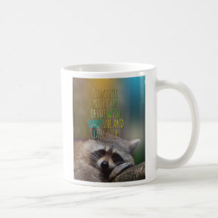 Caneca De Café Encha seu copo de citações inspiradores do