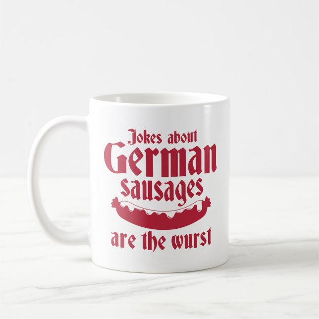 Caneca De Café enchidos alemães (Esquerda)