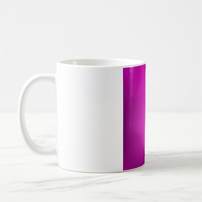 Caneca De Café Enchimento artístico simples e limpo. Texto em mal (Esquerda)