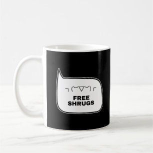 Caneca De Café ENCOLHIMENTOS GRÁTIS Kaomoji Engraçados Emoticons 