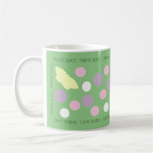 Encontrar Lilacs Pastel Bolinhas Mug