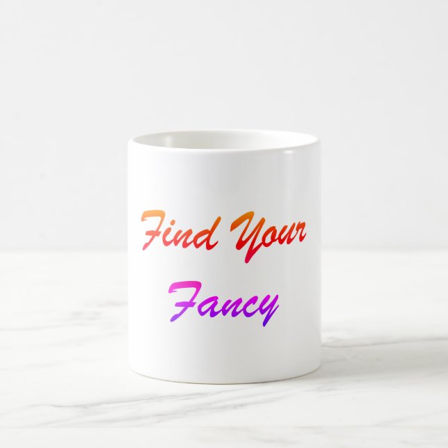 Caneca De Café Encontre seu Rico (Centro)