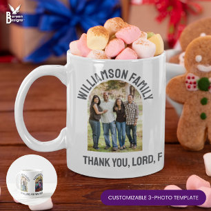 Caneca De Café Encontro de FAMÍLIA personalizado Lembrança 3 Foto