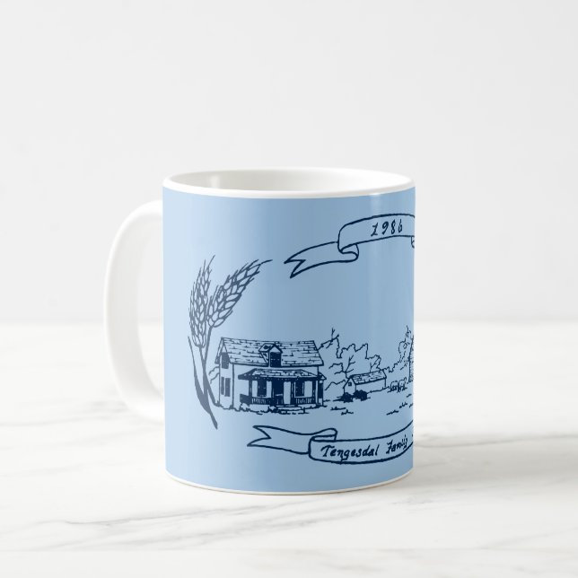Caneca De Café Encontro de Tengesdal de 1986 (Frente Esquerda)