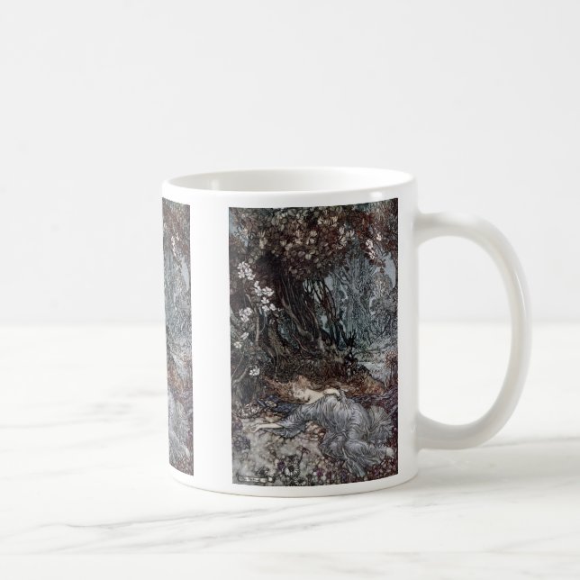 Caneca De Café Encontro do Titania adormecido (Direita)