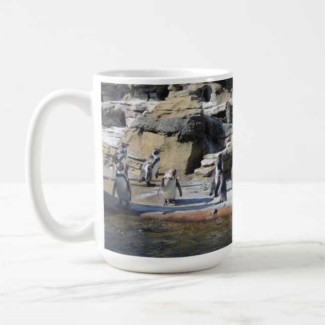 Caneca De Café Encontro dos Pinguins (Esquerda)