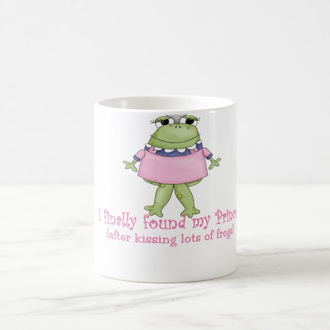 Caneca De Café Encontrou meu príncipe Noivado (Centro)