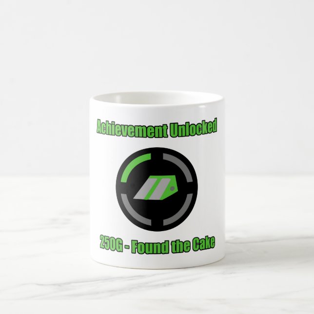 Caneca De Café Encontrou o bolo - realização destravada (Centro)