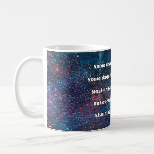 Caneca De Café Encorajamento de Cotação Positiva da Força Empath (Esquerda)