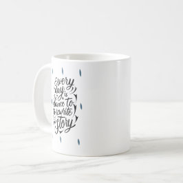 Caneca De Café Encorajando a crença em seu Design de mensagem