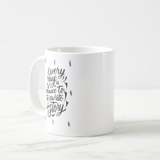 Caneca De Café Encorajando a crença em seu Design de mensagem