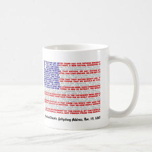 Caneca De Café Endereço de Gettysburg