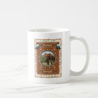 Caneca De Café Energia da Força do Elefante