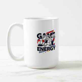 Caneca De Café Energia do Dia de Jogo