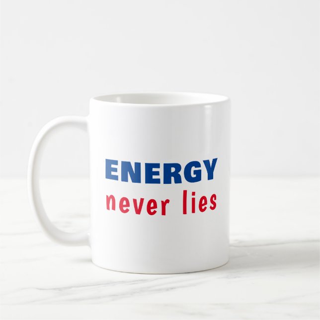 Caneca De Café Energia Nunca Mete (Esquerda)