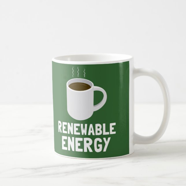 Caneca De Café Energia renovável (Direita)